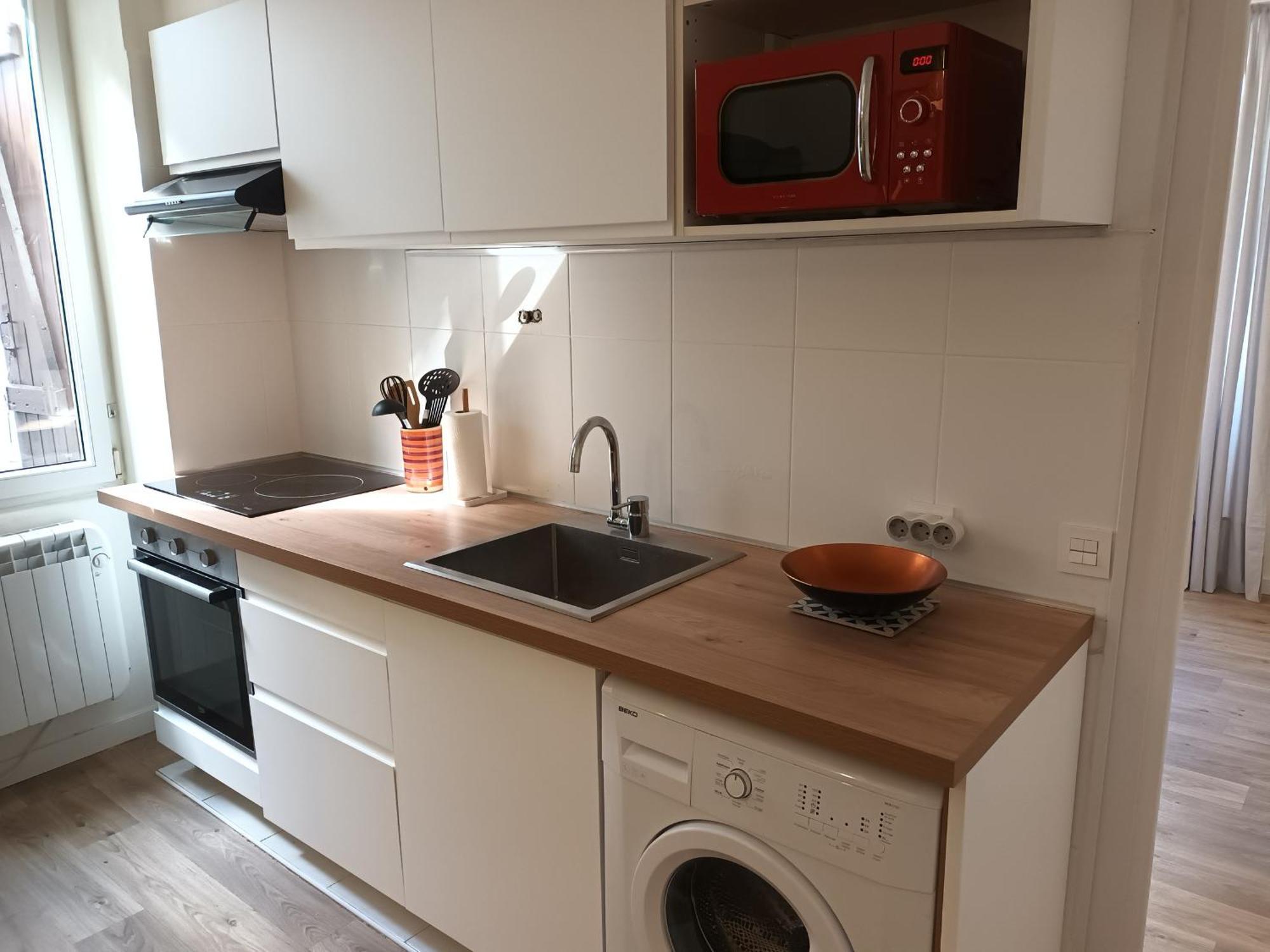 Appartement T2 Renove, Centre-Ville Hendaye, Proche Baie, Sans Ascenseur, Balcon, Calme, Wifi Non Inclus - Fr-1-239-850 Exteriér fotografie